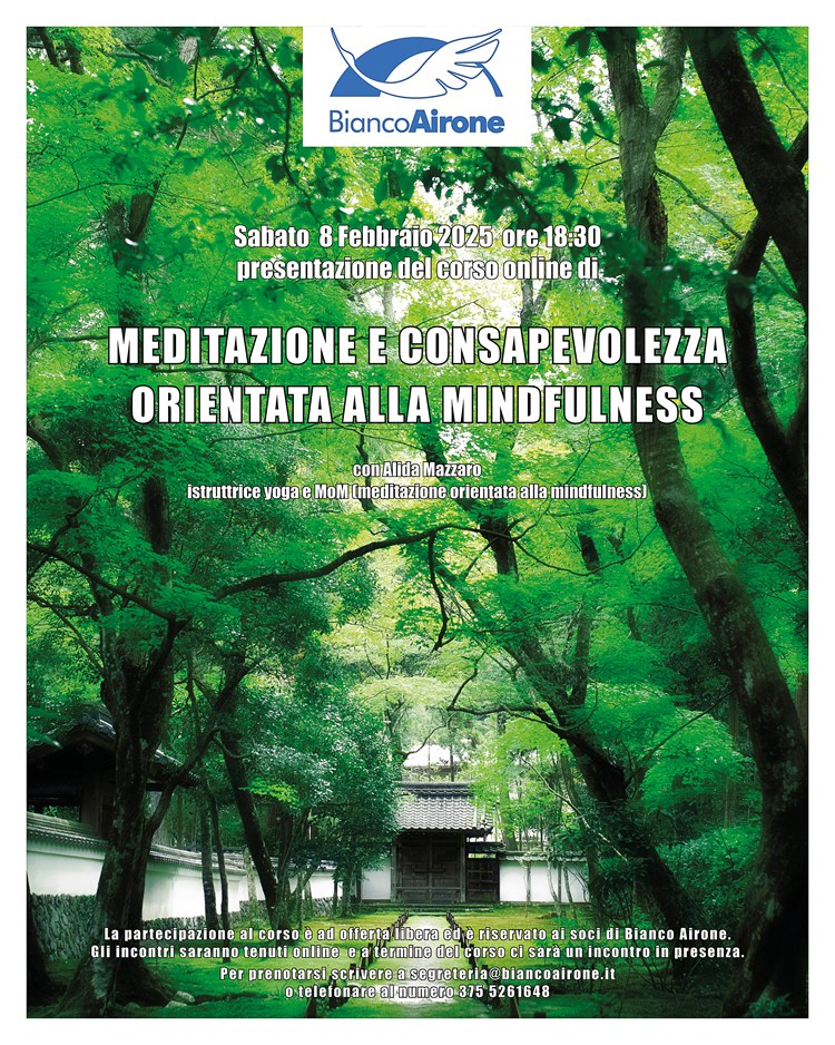 Mindfulness incontro conoscitivo.