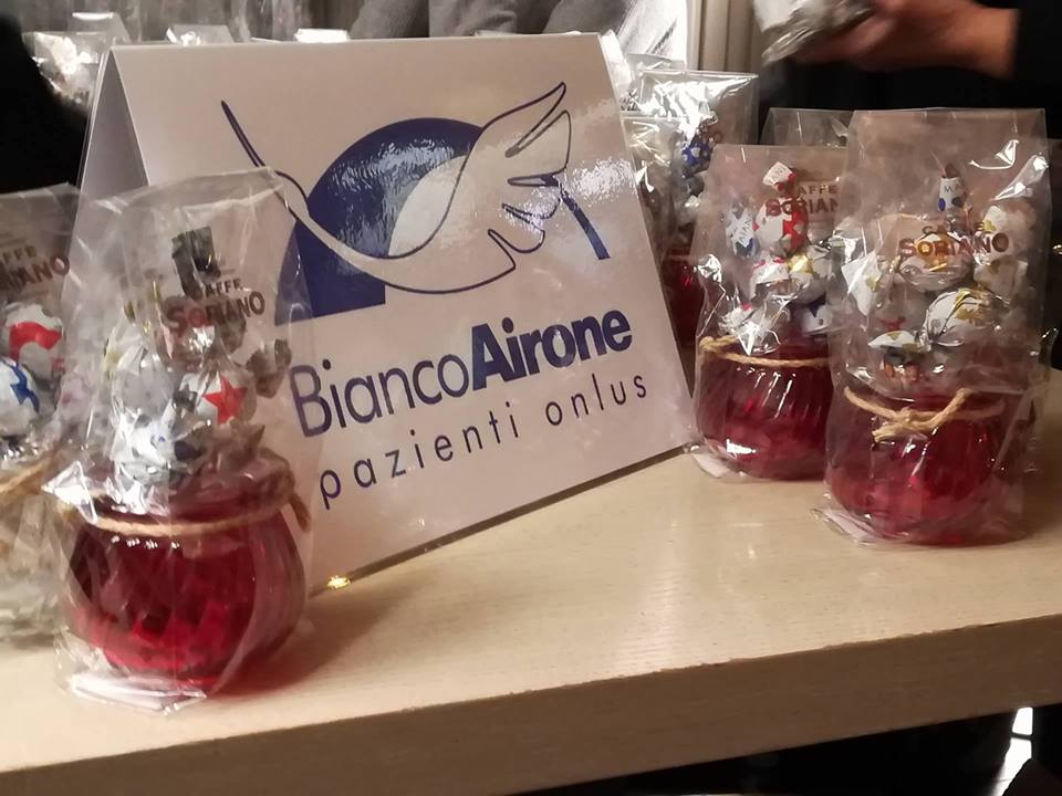 Bianco Airone e caffè Soriano