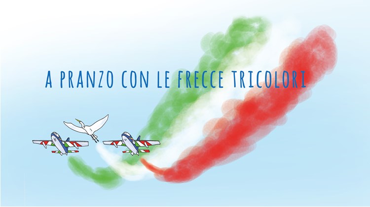 A pranzo con le frecce tricolori